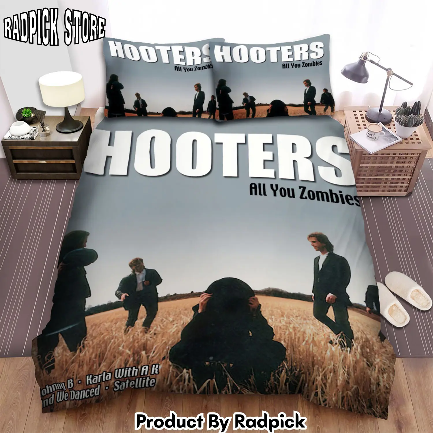 Radpick the hooters all you zombie bed sheets spread comforter duvet cover bedding sets rp3271228